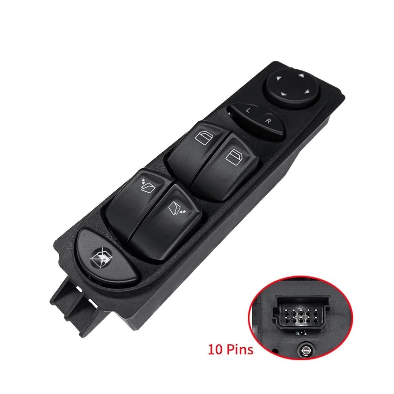 Interruttore Alzacristallo Power Master Per Mercedes Vito 2003-2014 W639 - Foto 3