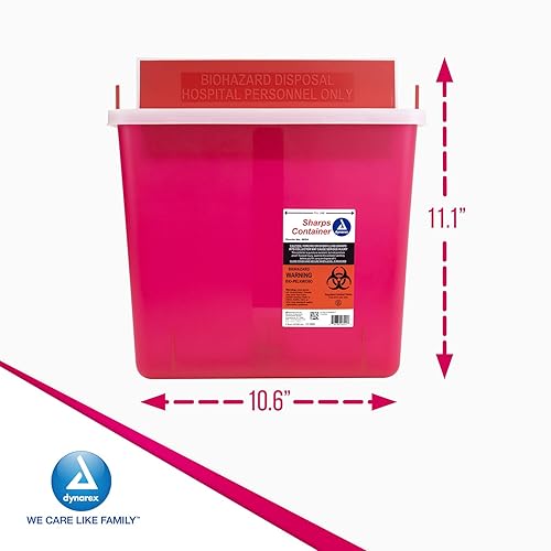 Miniatura 6 de Contenedores Sharper Dynarex, 1