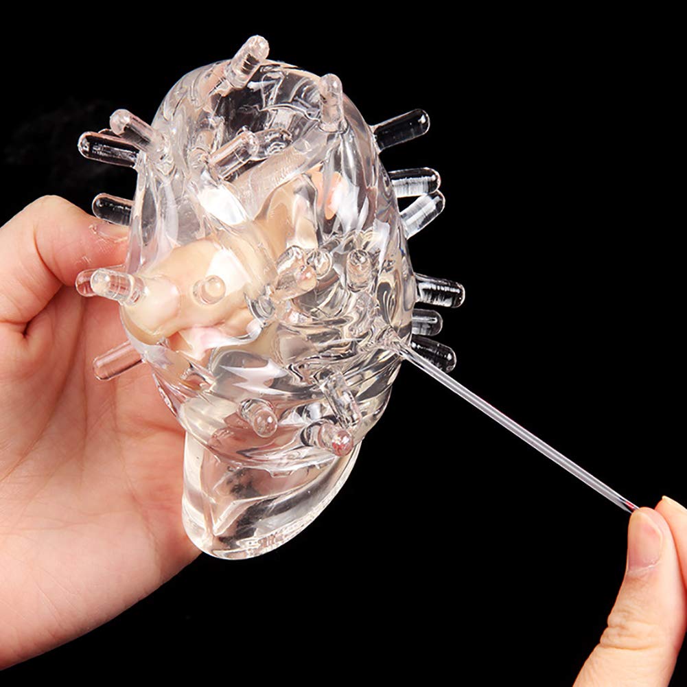 Amazon.com: Male Masturbation Magic Wand Attachment - Davidsource Spiked  Male Masturbator Stroker Sleeve Vibrator Massager Sex Toy for Men : Health  & Household