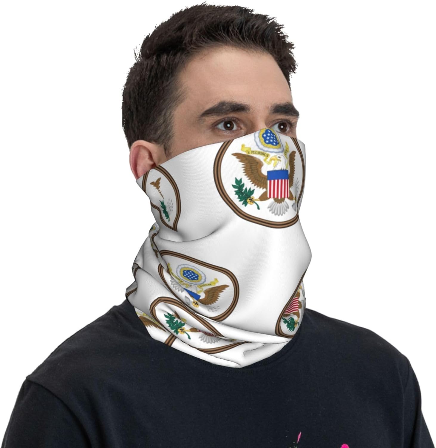 Winter Neck Warmer Windproof Neck Gaiter Snood for Men Women Cold Weather Multifunctional Face Covering Scarf