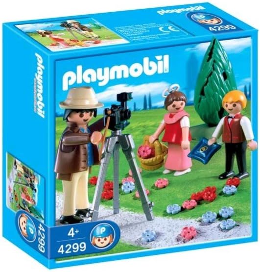 Playmobil Photographer with Flower Girl and Ring Bearer