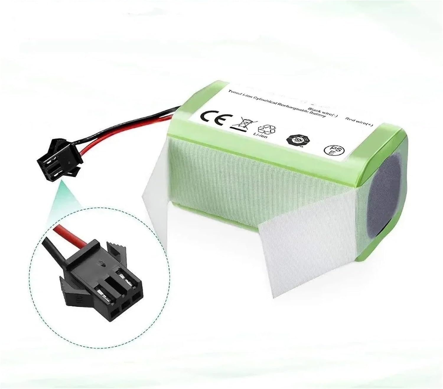 14.4V Replacement Battery，Compatible For Cecotec，990 1090 1790，Compatible For Deebot，N79S N79 DN622，Robotic Vacuum Cleaner(2600mAh 1pcs)