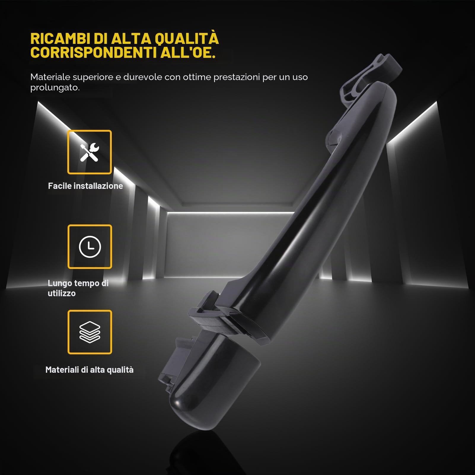 Maniglia porta per Jumpy 2007 – 2016 Berlingo (B9) 2008 – 2018 Expert 2007 – 2016 Partner 2008 – 2013 Scudo 270 X272 2007 – 2016 Polso Porta scorrevole 9101GP