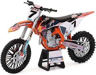 NewRay Motorcycles 1:12 Compatible with KTM 450 SX-F Red Bull KTM #7 Aaron Plessinger 58363