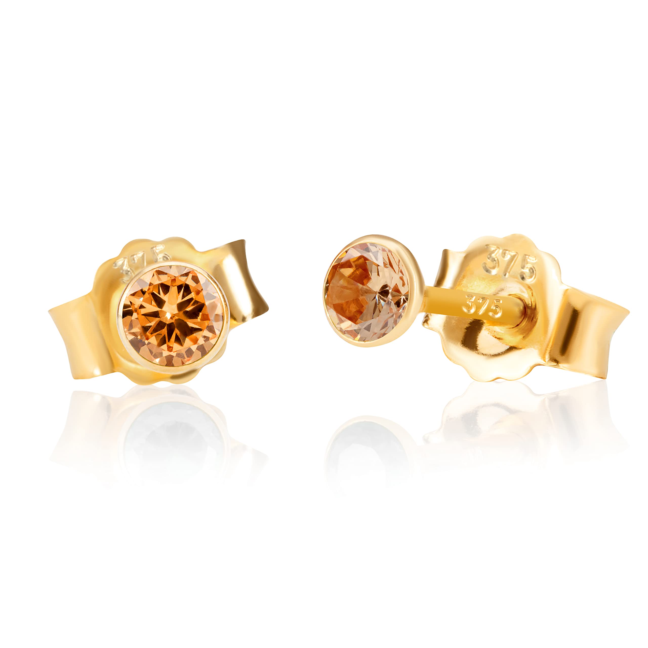 Bright heart orecchini Oro con cuore di acquamarina in Oro bianco 18KT - Nardelli Gioielli