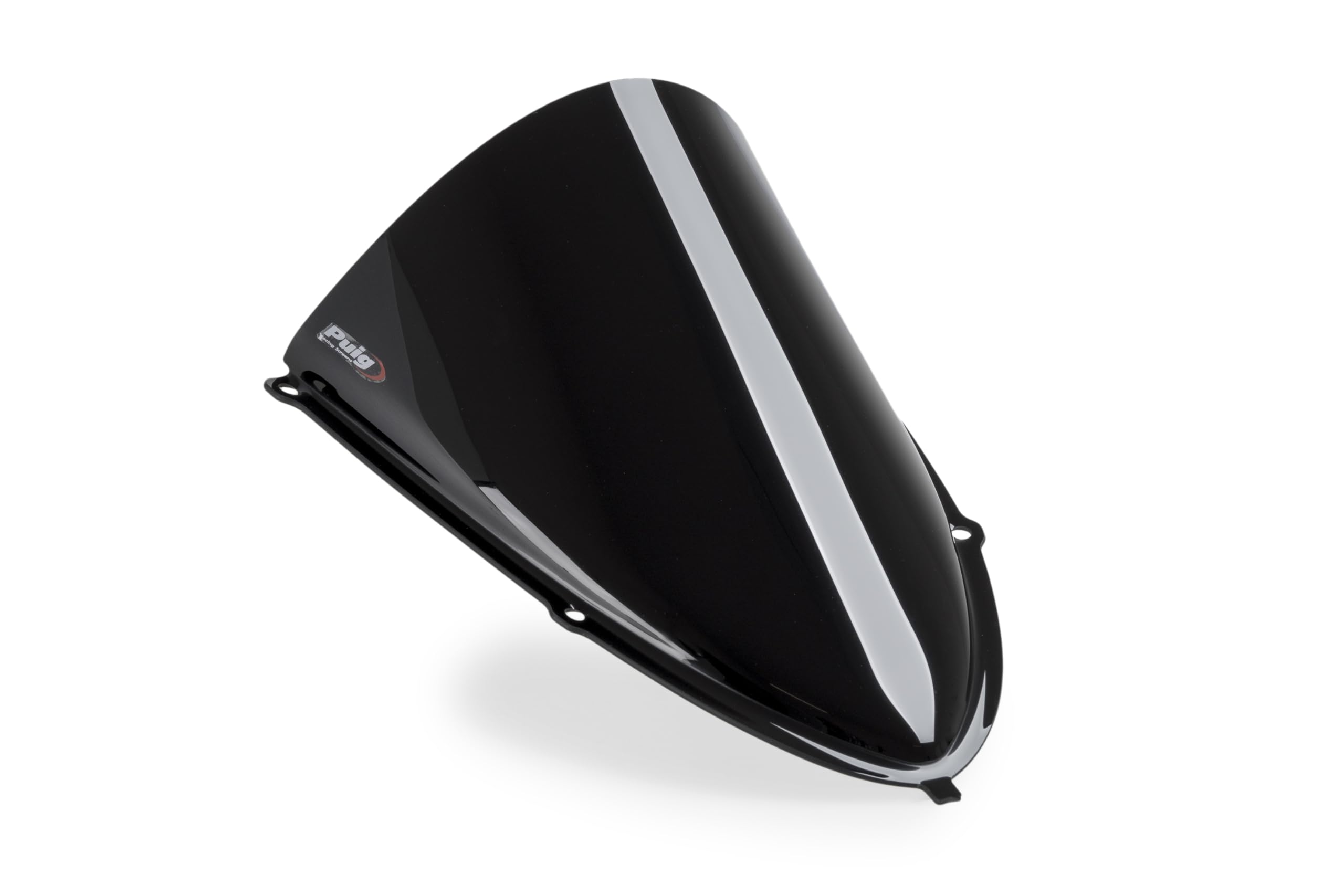 Puig 22274N R-Racer Windscreen - Enhanced Aerodynamics and Protection, Black