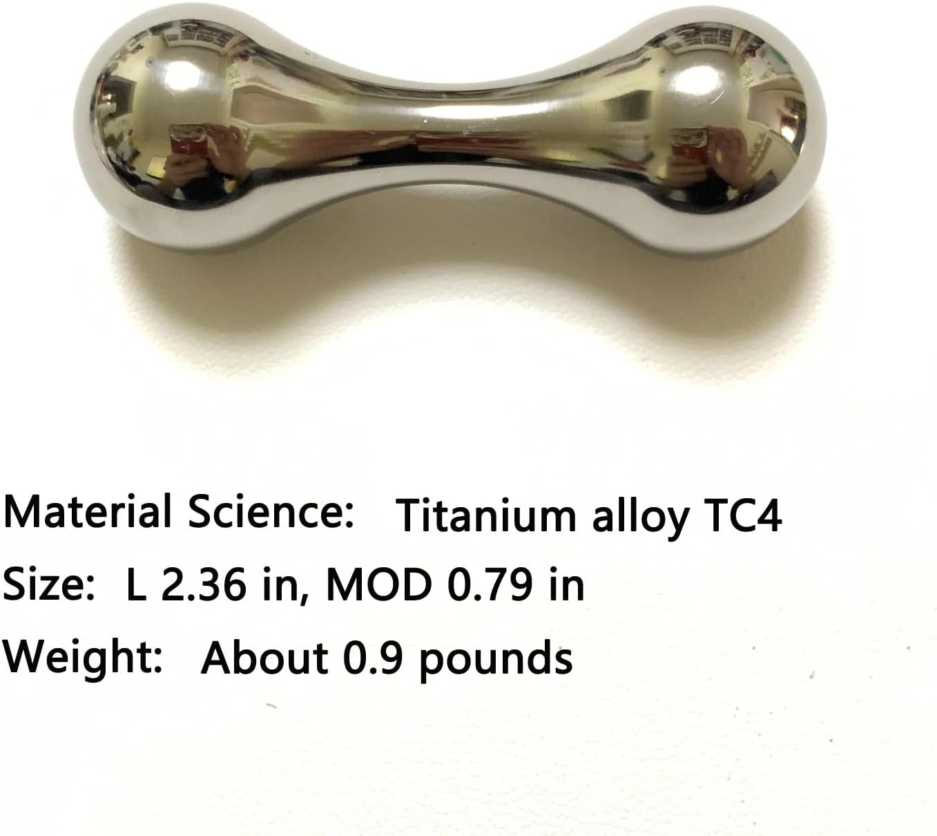 Silent Titanium Knucklebone Fidget Toys for Adults, Portable EDC Desk Toy for Office Anxiety Relief (Colorful)