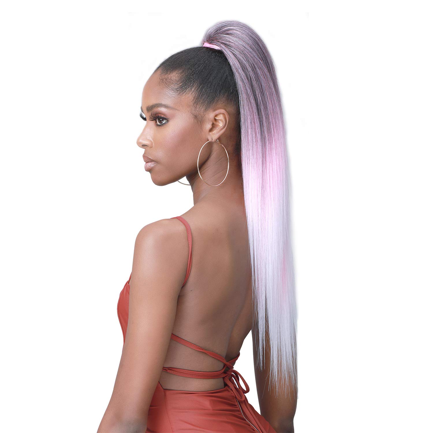 バッグ ponytail Amazon.com : BOBBI BOSS Human Hair Blend Tress Up Miss