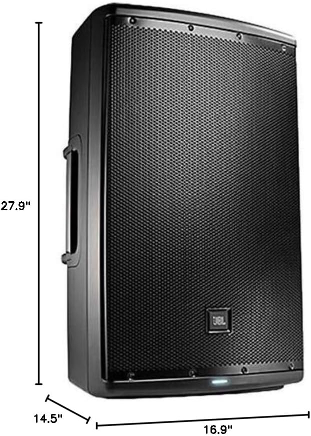 ขนาดของ JBL EON615