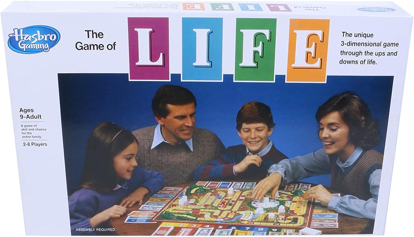 The Game of Life Board Game for Families and Friends 9Y