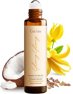 Gya Labs Ylang Ylang Roll On, Ylang Ylang Perfume Oils for Women
