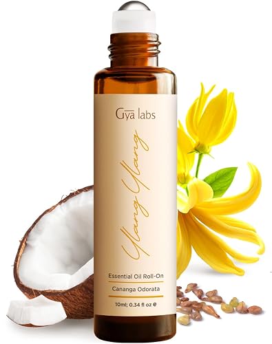 Ylang Ylang Essential Oil Roll-On Convenient Travel Size for Skin