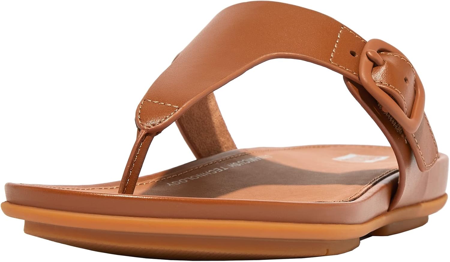 FitFlop Women's Gracie Rubber-Buckle Leather Ghana | Ubuy