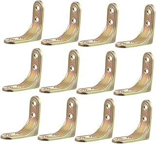 ORFOFE 12pcs Corner Code Corner Brace L Shaped Corner Fastener L Bracket Corner Brace L Brackets Heavy Duty L Brackets for Shelves Metal Corner Brackets Heavy Duty Corner Bracket Colorful