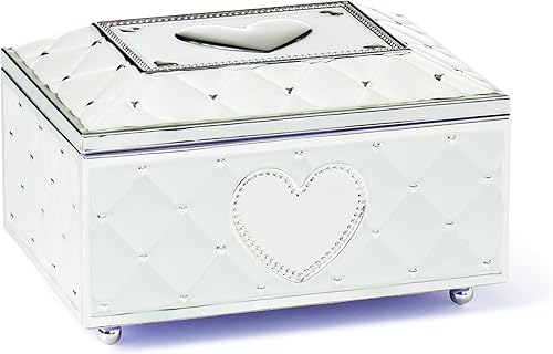 Miniatura 8 de Joyero de bailarina de metal para recuerdos de la niñez de Lenox Metal Blanco individual