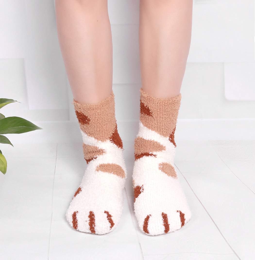 Buy Fluffy Socks For Women Cozy Winter Girls Super Soft Fuzzy Home Bed Socks With Cat Paw Pattern 6 Pairs Online In Turkey B07zrbb9wt Buy Fluffy Socks For Women Cozy Winter Girls Super Soft Fuzzy Home Bed Socks With Cat Paw Pattern 6 Pairs Online In Turkey B07zrbb9wt