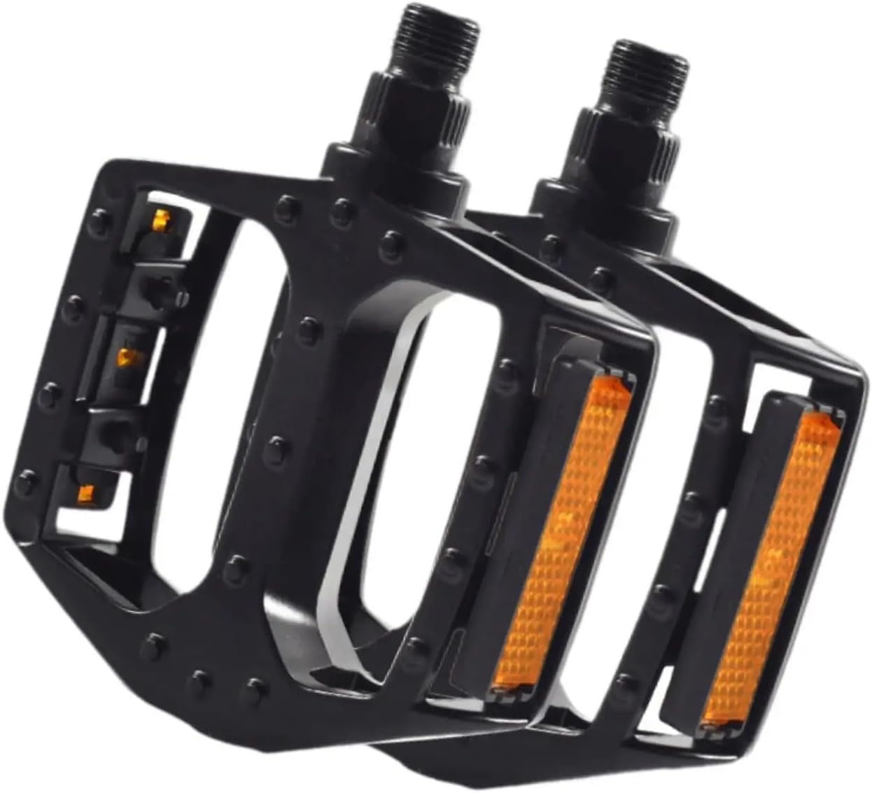 Bike Pegs 7pairs Aluminum Alloy Folding Bike Pedals - Anti-Slip, Easy Assembly for Bike Cycling