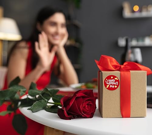 Miniatura 6 de JUESMOS Etiquetas adhesivas para el día de San Valentín, etiquetas de regalo para el día de San Valentín, etiquetas de San Valentín de 1.5 pulgadas,