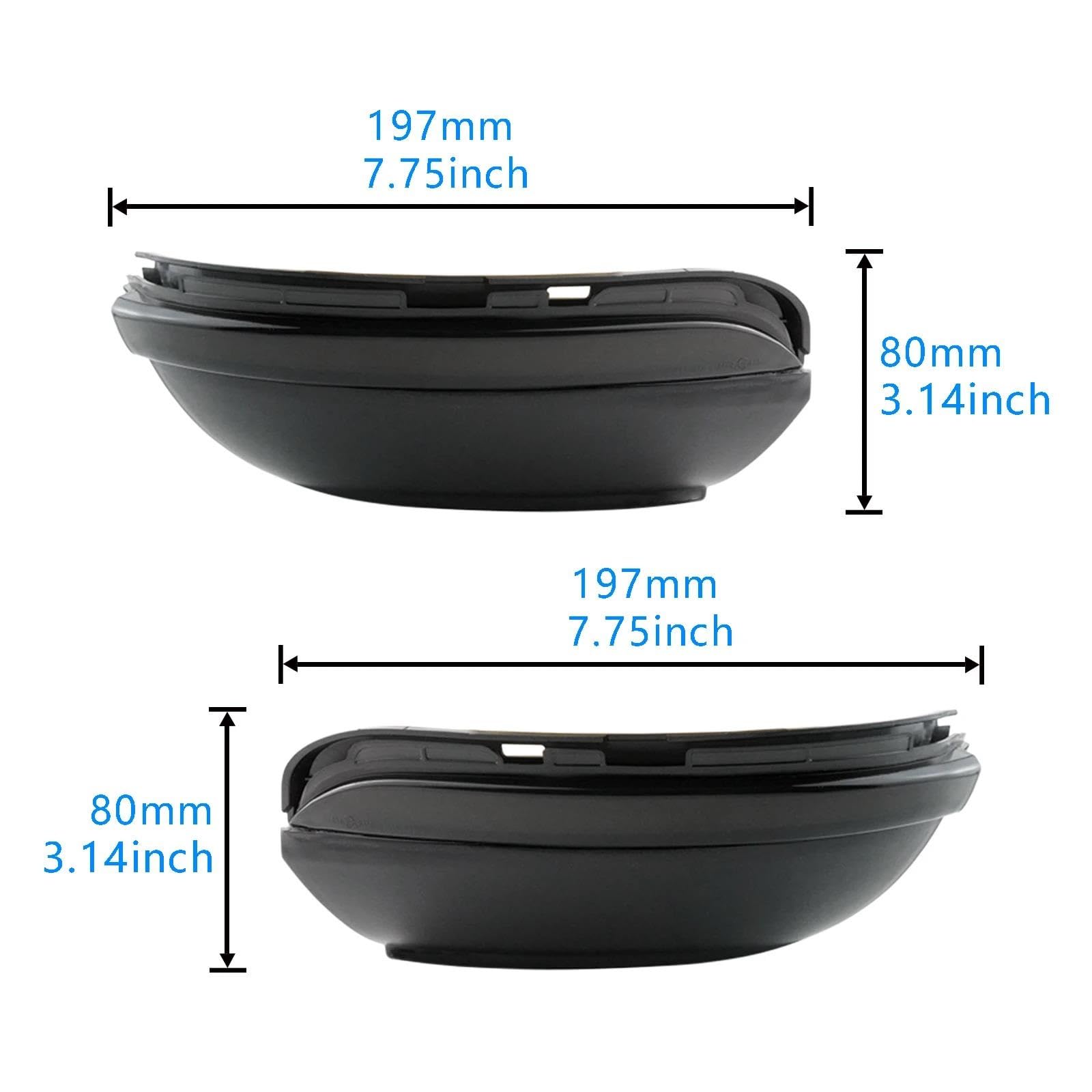Intermitente LED Dinámico Retrovisores Exteriores Para VW Para Scirocco Para Passat B7 CC Para EOS Para Beetle Para Jetta