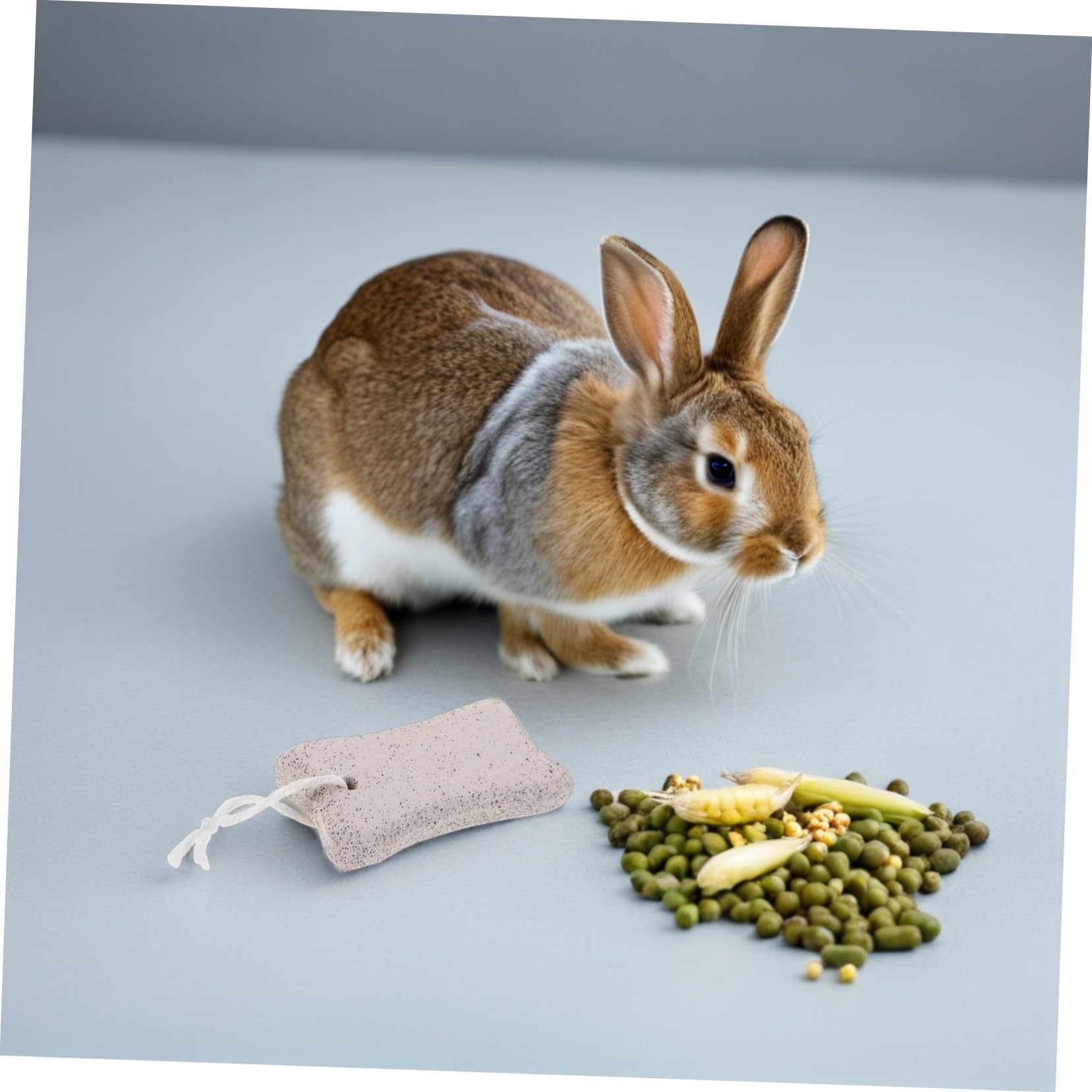 Gadpiparty 10 Stück Teiliges Haustier Kausteine für Hamster Kaninchen Meerschweinchen Chinchilla Langlebige Zahnpflege Mineralstein Kauspielzeug Sicherer Natürlicher Abrieb für Gesunde Zähne