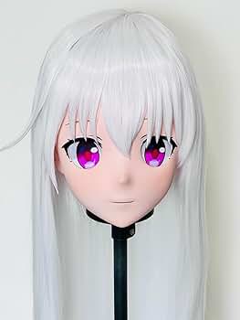 Amazon.co.jp: [achard] Resin Female Cosplay Anime Kigurumi Mask