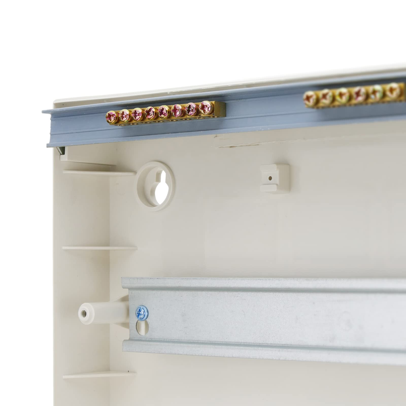 BeMatik - Caja de distribución eléctrica de 36 módulos de 17.5 mm de Superficie de plástico ABS SPN IP40