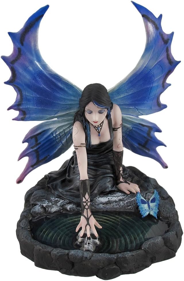 Nemesis Now Immortal Flight Fairy Figurine, Blue, 18.4cm