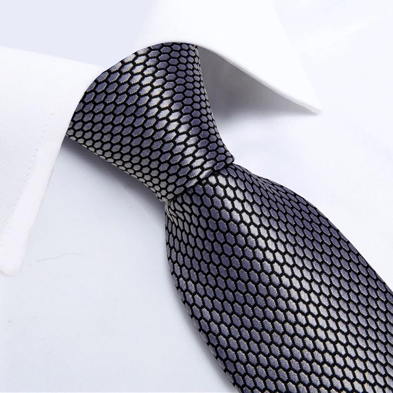 Set de corbatas para hombre de seda y poliéster miniatura 3