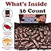 PaydayChocolate Peanut Caramel Bars Bulk, 36 Count Fun Size Bars, Individually Wrapped Chocolate Candy, Milk Chocolate Covered Peanuts Chewy Candy for Snacking, Offices and Parties