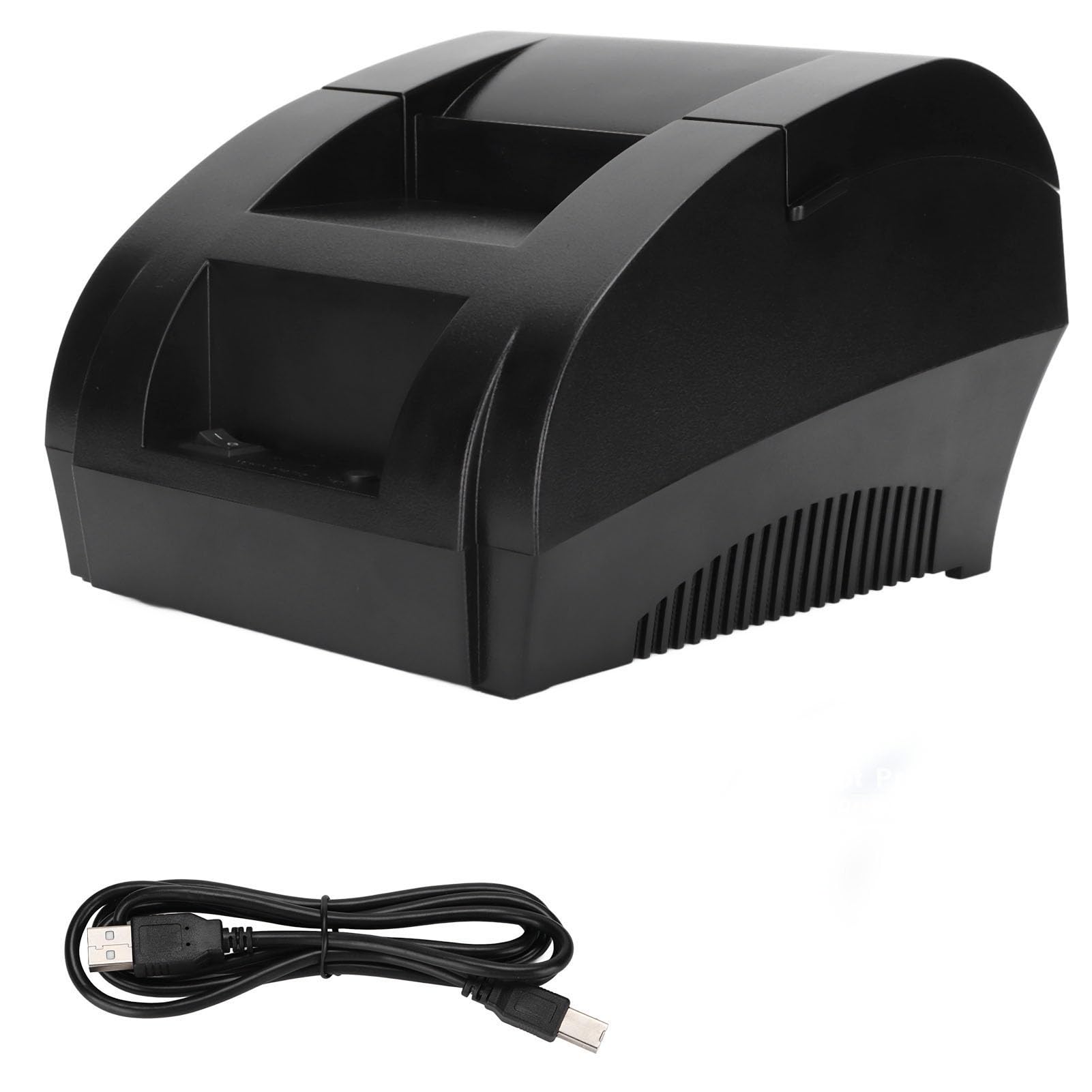 Bewinner Stampante Termica per Etichette 5890K 90 Mm/s, Stampante Termica Mobile da 58 Mm, Stampante per Ricevute Mini POS Portatile, Stampante per Fatture Personali Compatibile con, OS,