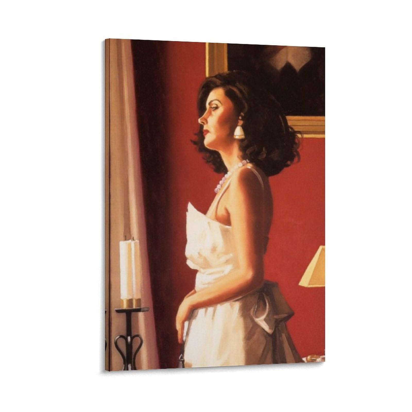 Love Story by_Jack_Vettriano Wall Art Prints Poster Art Canvas Painting Decor Wall Print Photo Home Modern Decorative 16x24inch(40x60cm) โ image 1