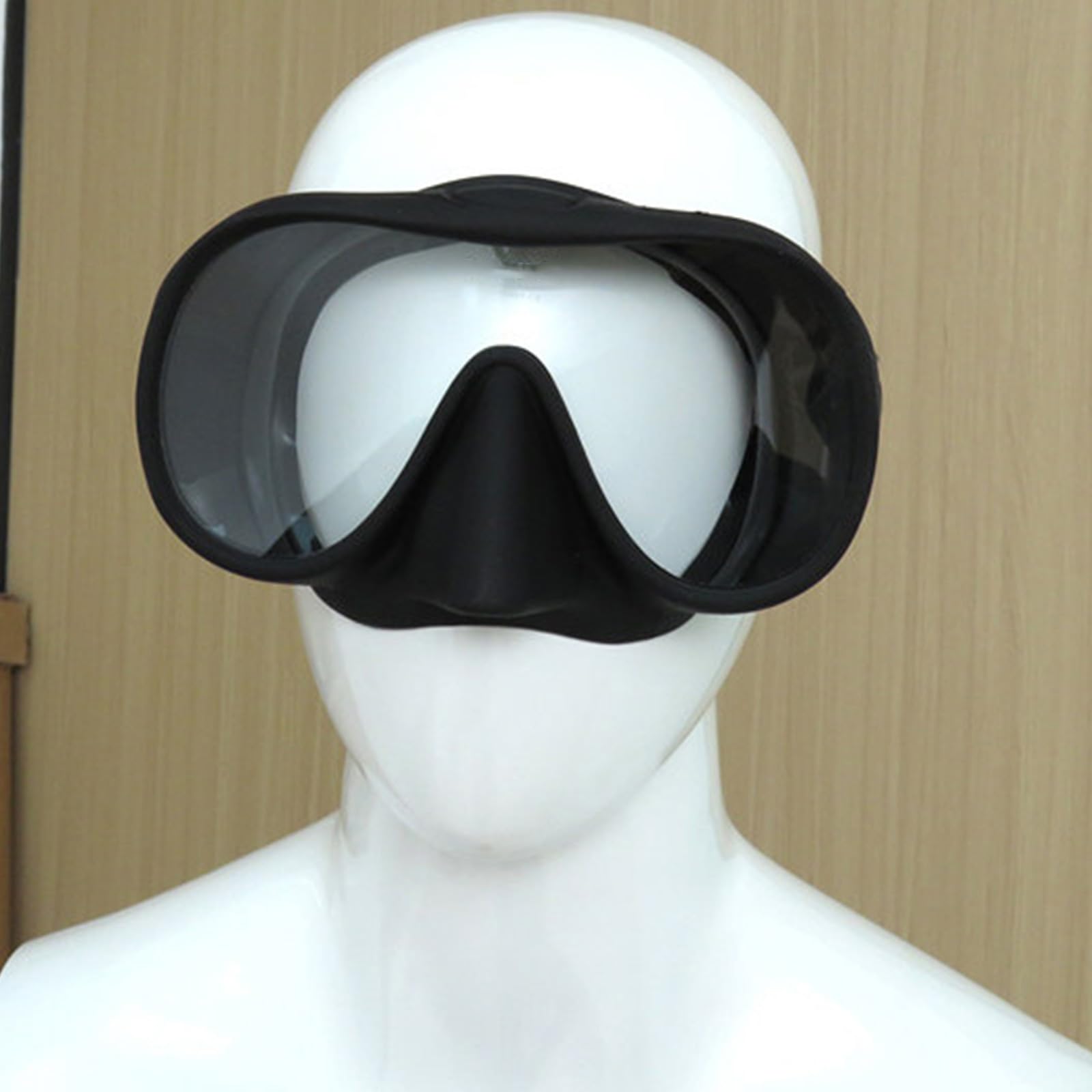 1 Set Schnorchel Tauchmaske mit schnell zu öffnender Akzentlinse, beschlagfrei, bequem, mit Aufbewahrungsbox, Maske aus gehärtetem Glas