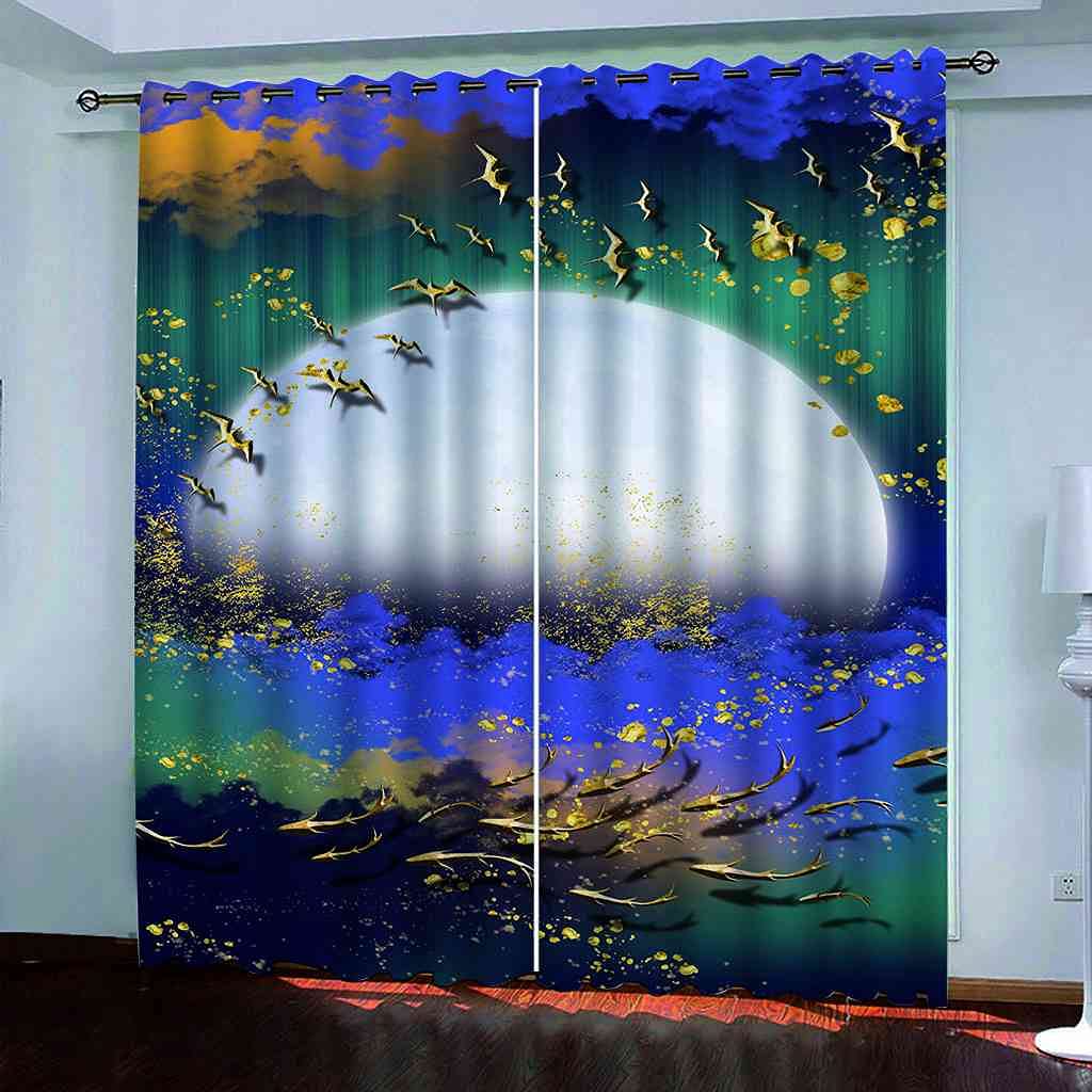 Rideau occultant enfant 200x160 cm isolant thermique pour salon et chambre