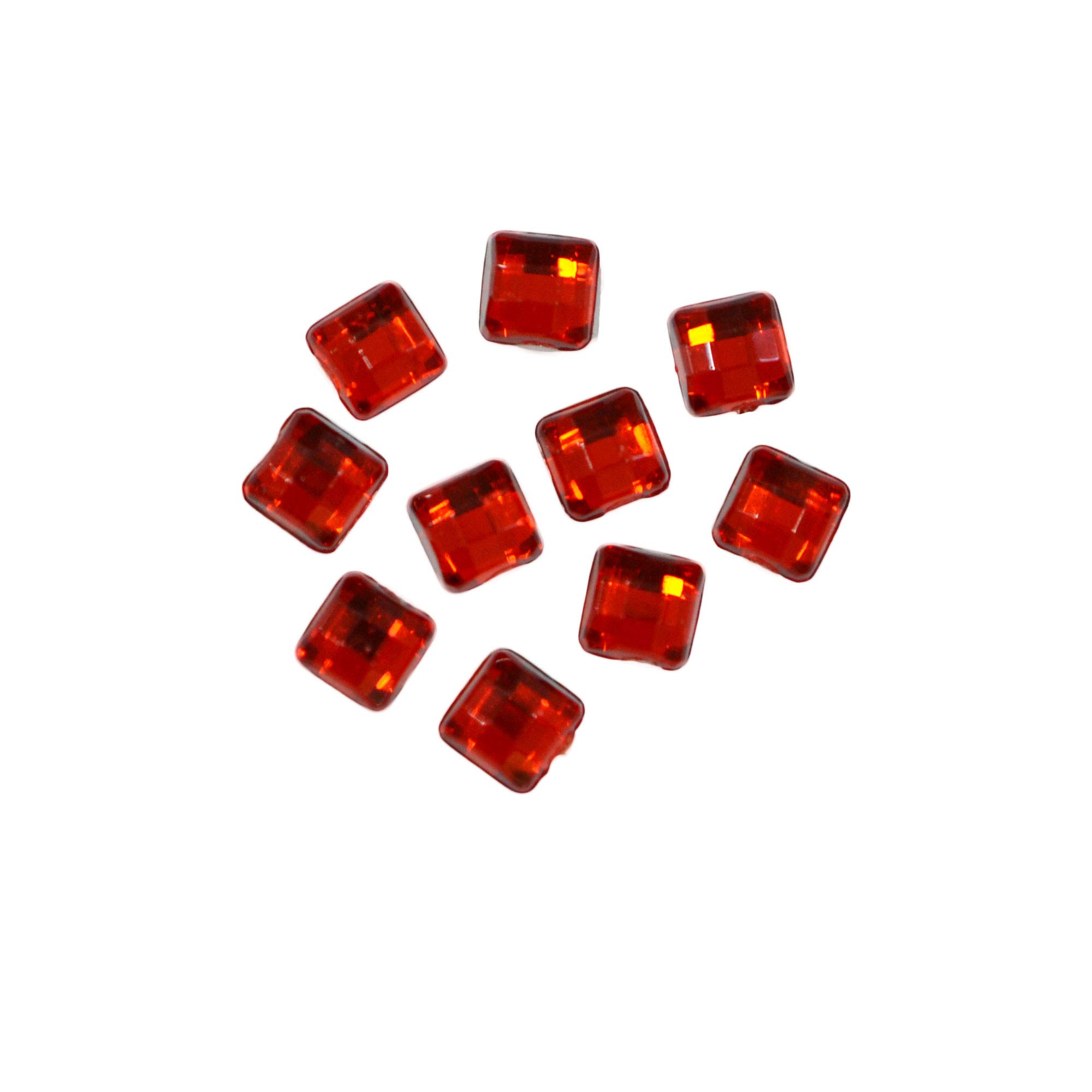 Amazon | スクエアストーン 30粒 / 色々使える四角いアクリルストーン