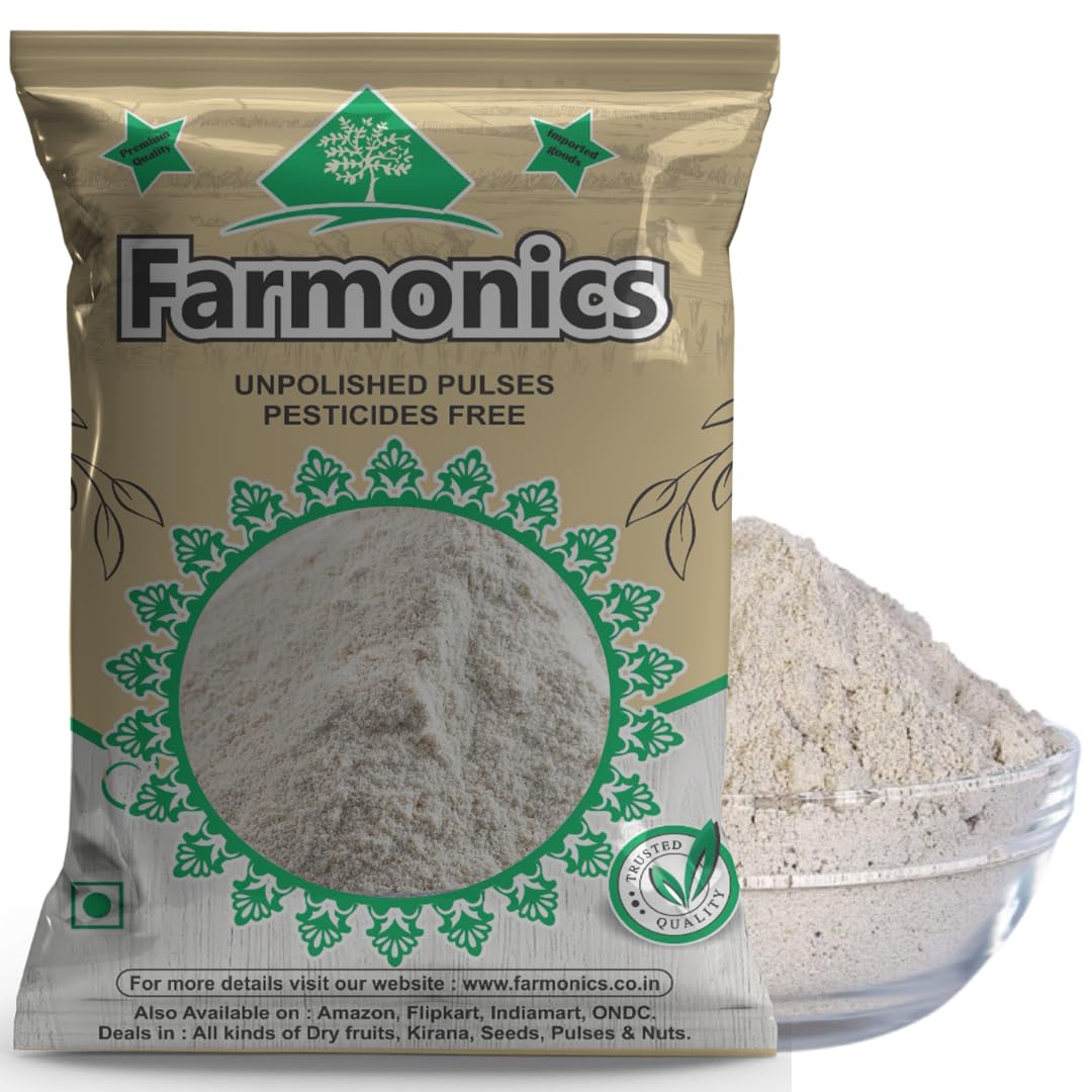 Farnonics - Jau atta | unadulterred | Gulten free | Natural | jau ka atta | joo atta | Low carb flour | Weight management | Jau Floor | High in fiber | Soft fluffy rotis | Jau Atta (Barley Flour)| With Fibre, Vitamins & Minerals| For Weight Loss & Improves Digestion| Rich in Nutrients| Heart Healthy (500g)