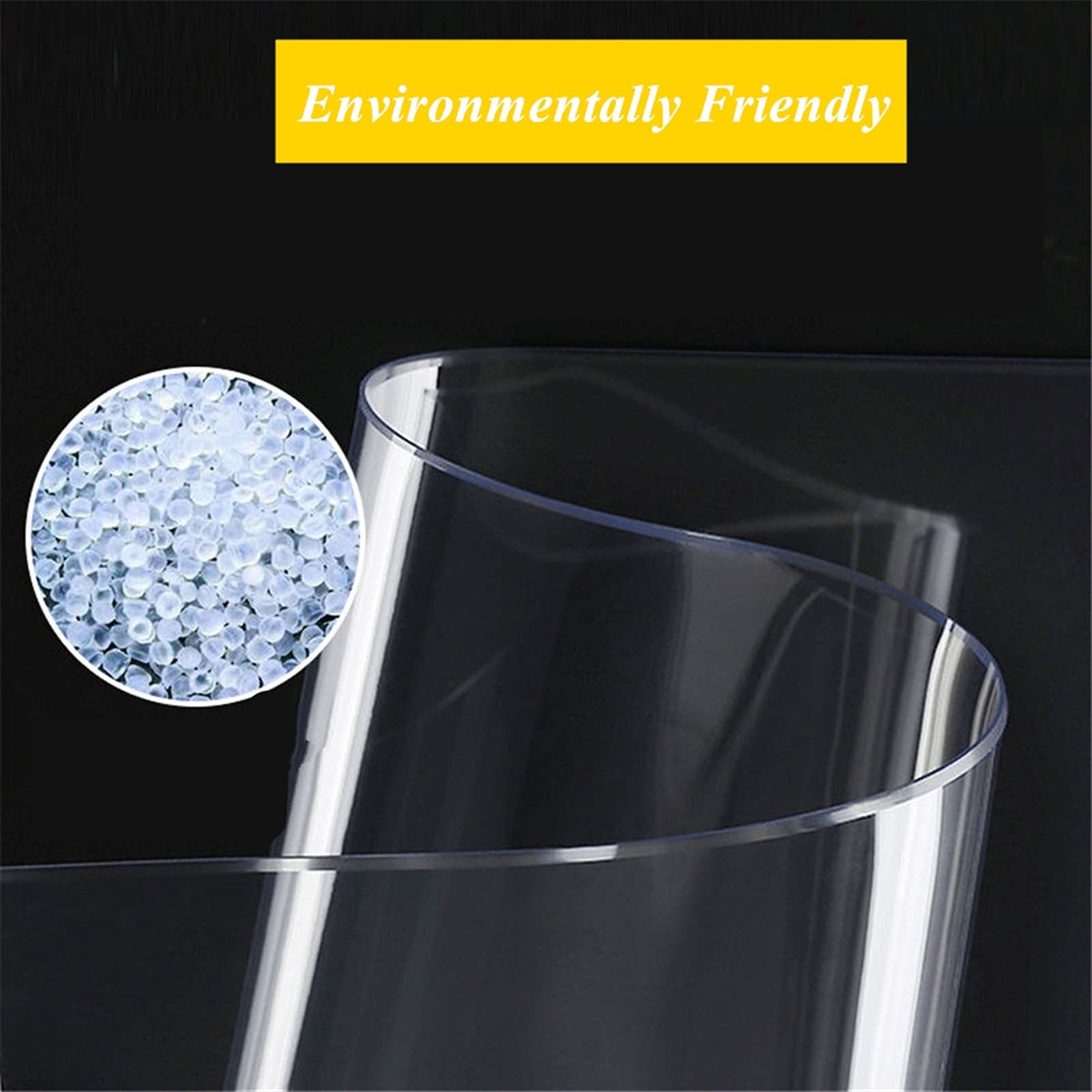 Tappeti Runner Tablecloth copre 1mm. PVC resistente. Tavolo trasparente Pellicola Protettiva Scrivania Pad Morbido Vetro Da Pranzo Tavolo da pranzo Copertura Plastica Plastica Plastica Morbida Vetro