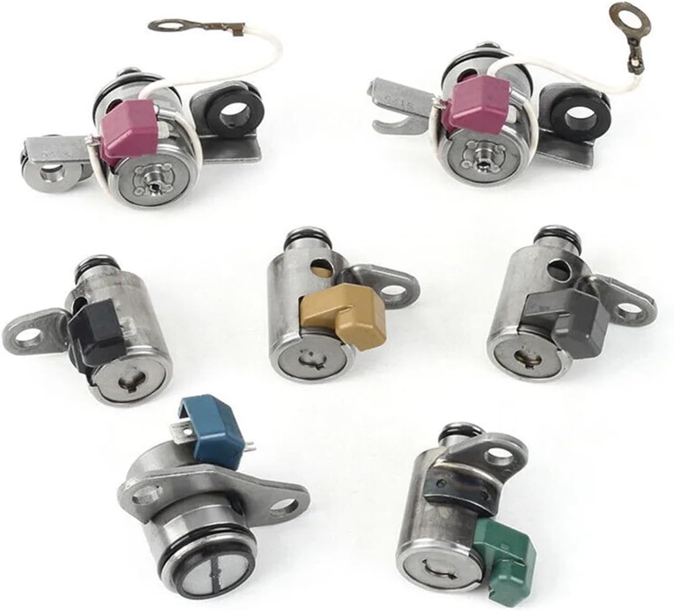 7 PCS 4EAT Automatic Transmission Shift Solenoid 31939-AA191 31939-AA130 31939-AA150 Compatible For Subaru Forester Car Engine Replace Part