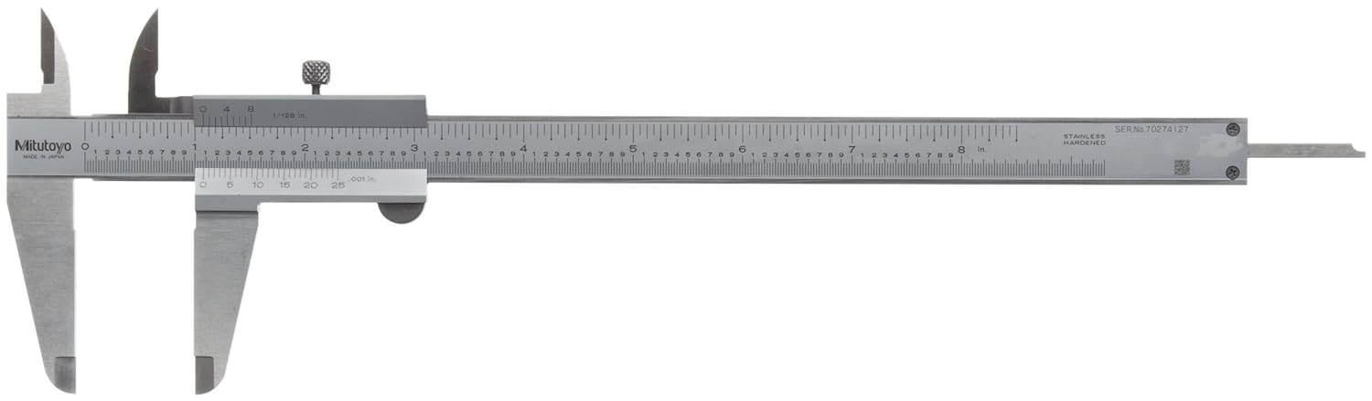 Flаѕh Dеаlѕ - 80% оƒƒ Mitutoyo 530-116 Vernier Caliper, Stainless Steel, 0-8" Range, +/-0.0015" Accuracy, 0.0078" Resolution