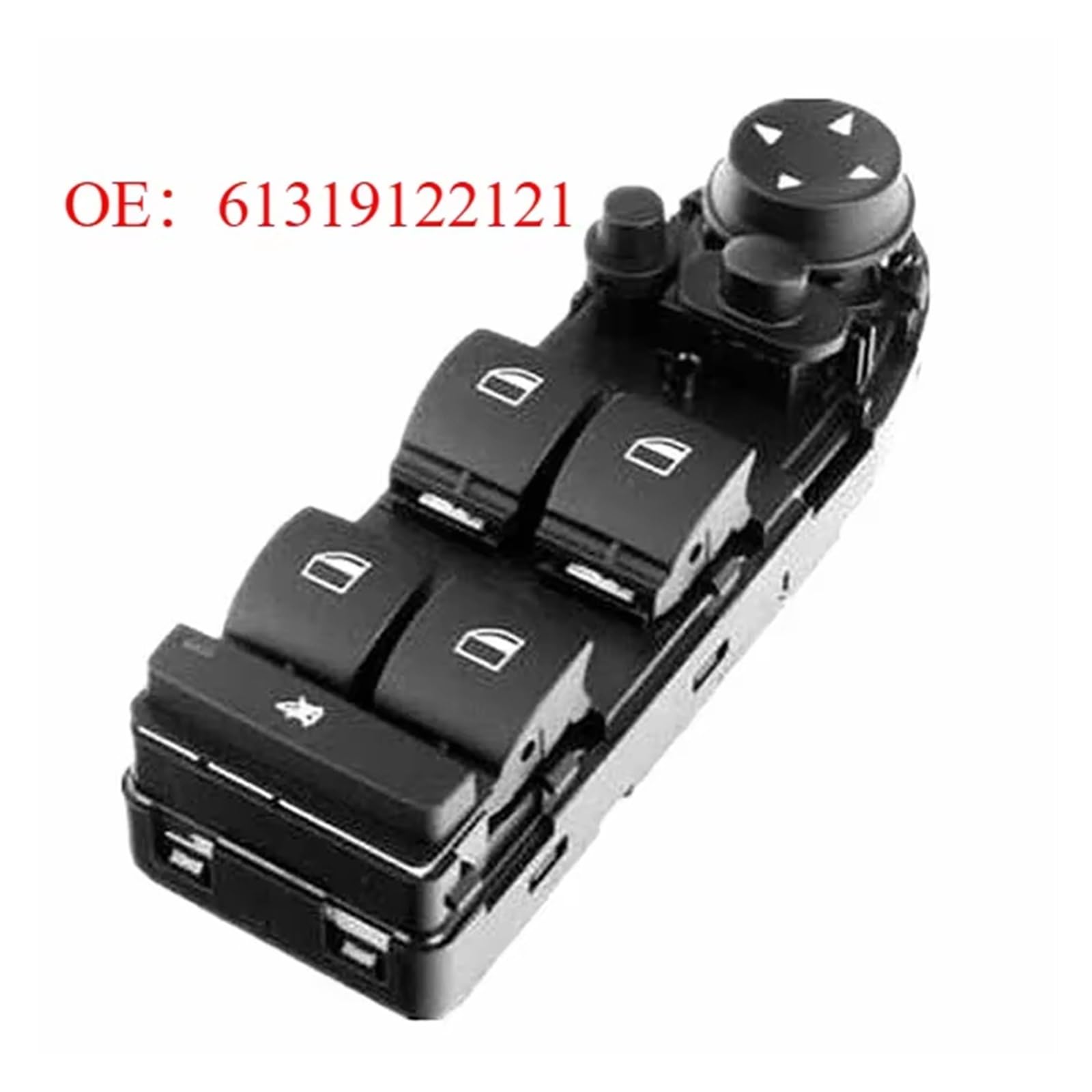 Przycisk przełącznika sterowania oknem do BMW E70 E71 samochodowy przełącznik szyby po stronie kierowcy akcesoria samochodowe 61319122117 61319122121 61319219217333 przełącznik szyby zasilania