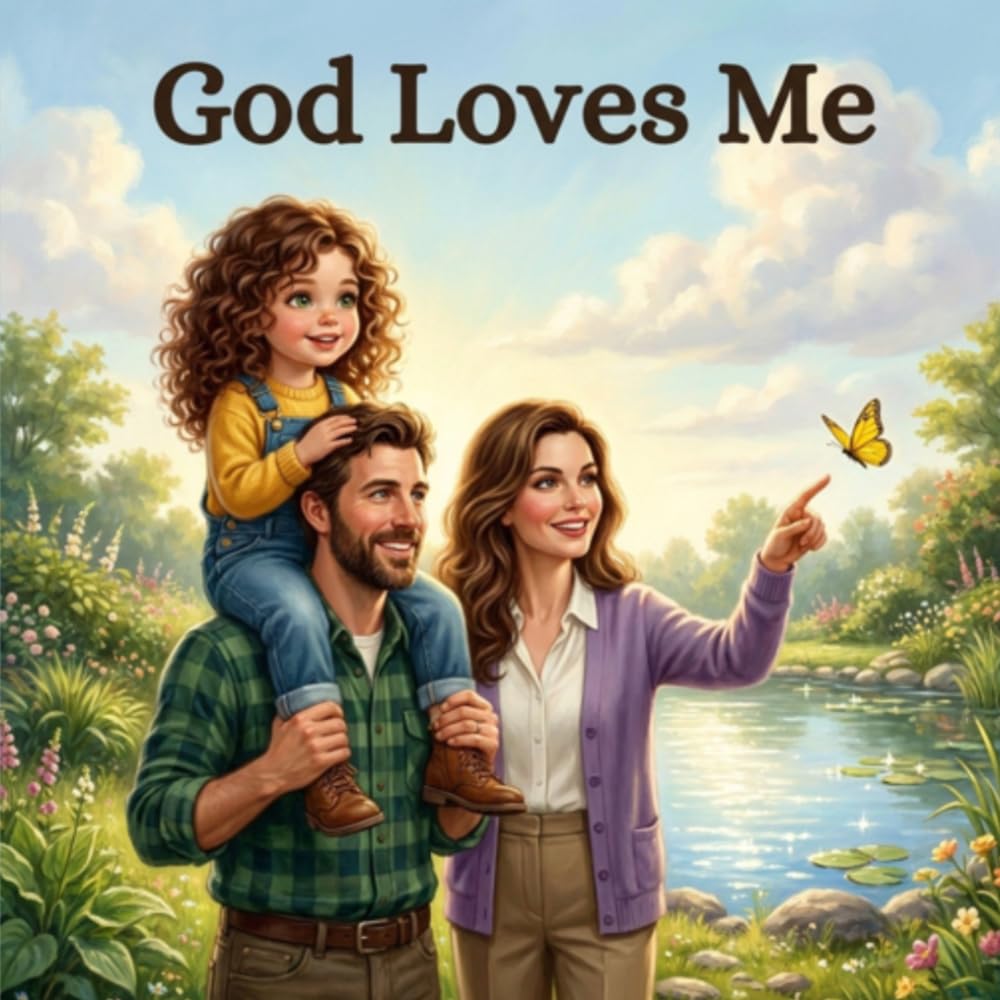 God Loves Me: A Heartwarming Christian Bedtime Story for Kids Ages 5–8 About God’s Love, Comfort, and Feeling Safe, Loved, and Never Alone