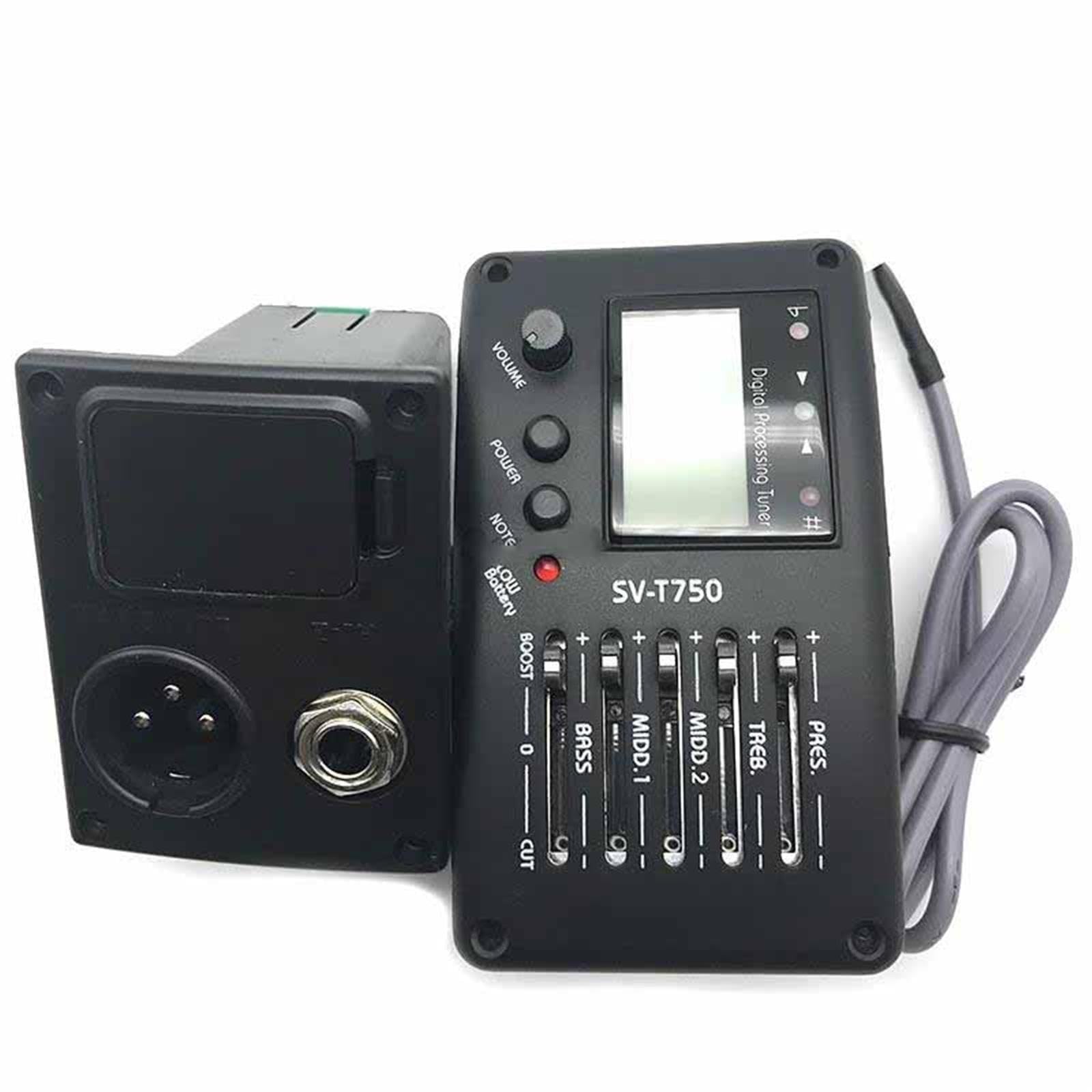 Przetwornik Gitary Akustycznej Odbiór Tunera