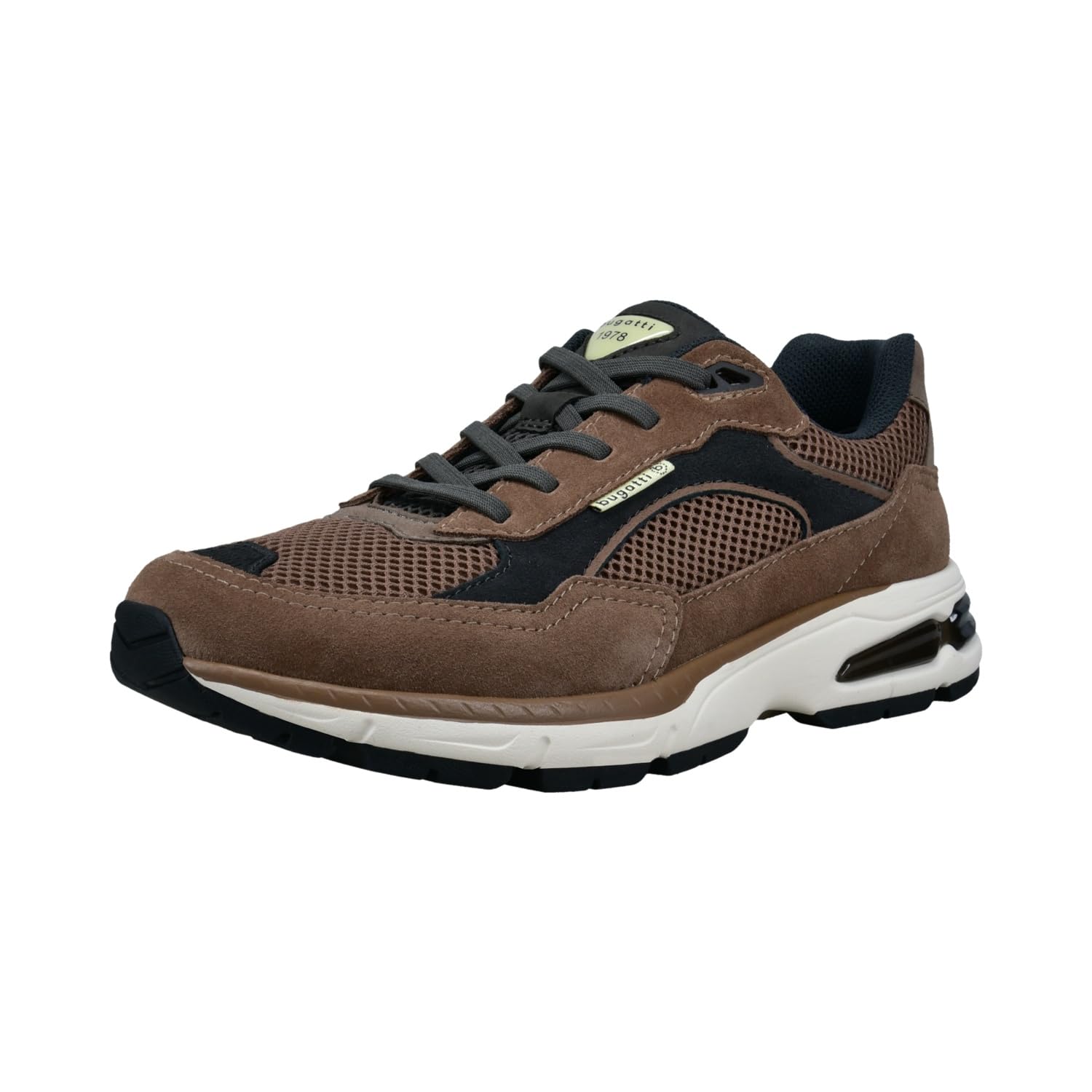 bugatti Men's Sneaker-322-AOX02, Taupe/Black, 42
