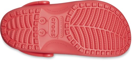 Image of Crocs Unisex Adult Classic Clog 10001-6WC Varsity Red M3W5