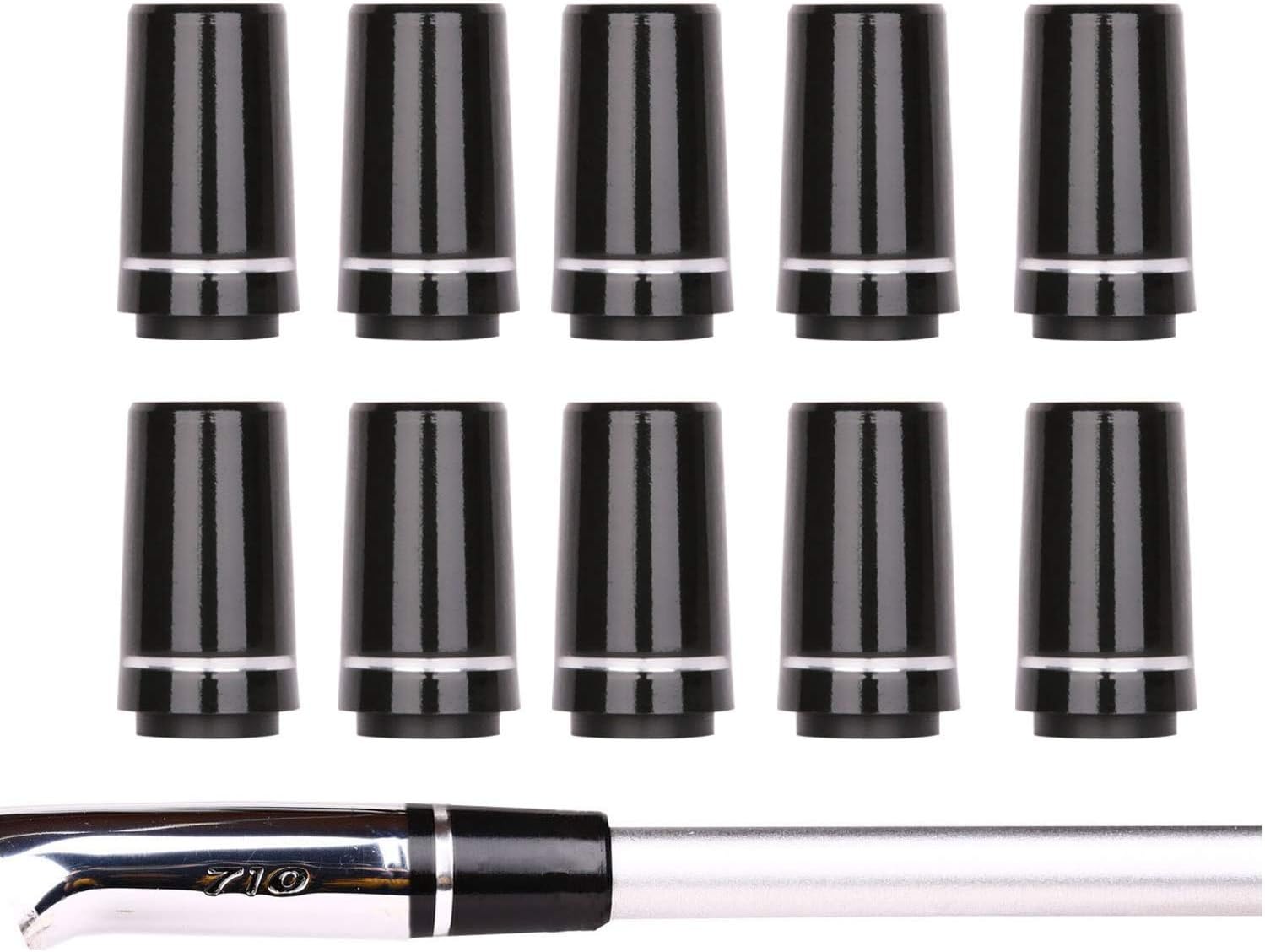 Golf Builder 10pcs/Set Tip Size .355 Golf Ferrules for Taper Tip Iron Wedge