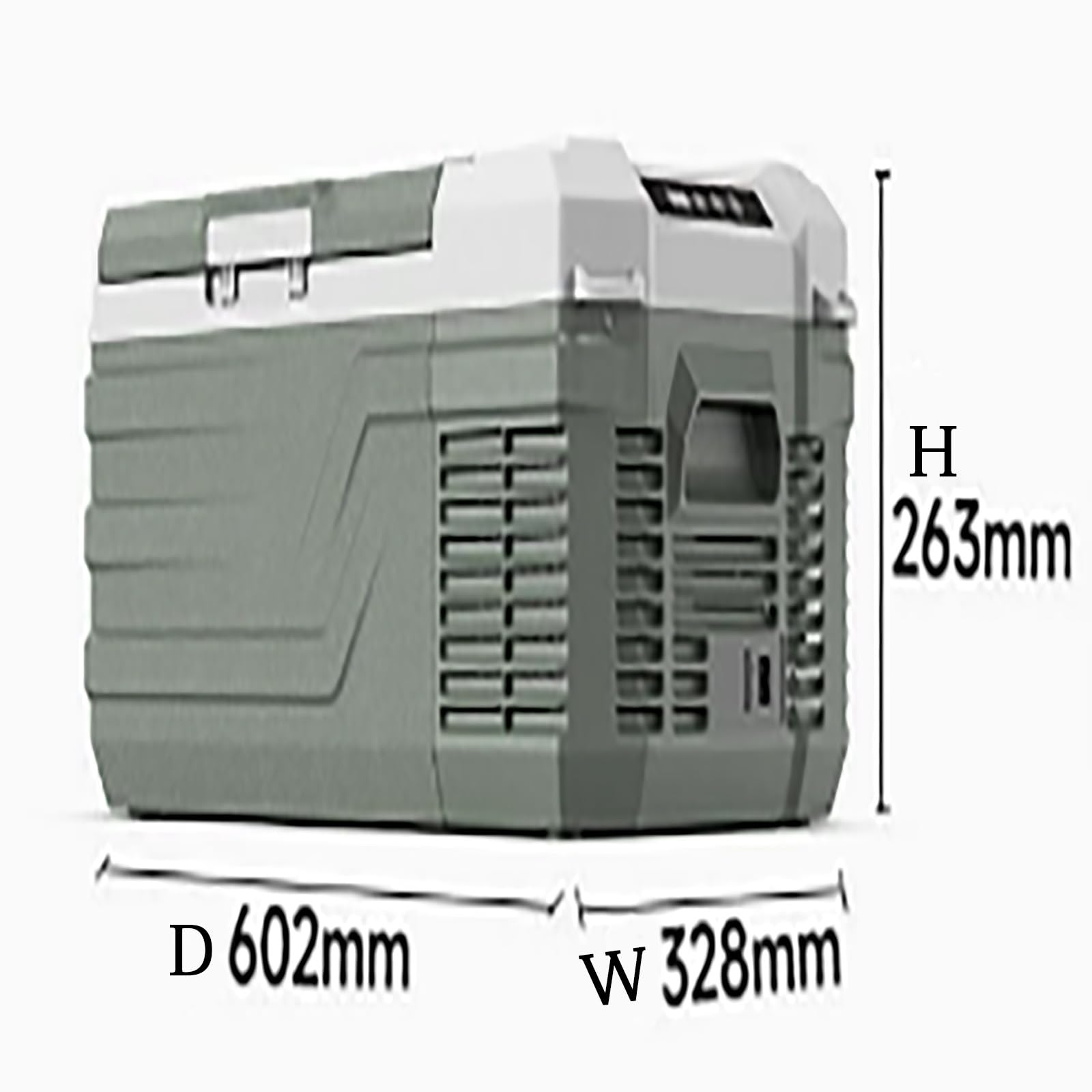 Refrigerador Portátil para Coche De 12 Voltios, Refrigerador/congelador AC/DC para Camión, Furgoneta, Autocaravana, SUV, Camping, Barco, Viajes Y Exteriores. Rango De 40L