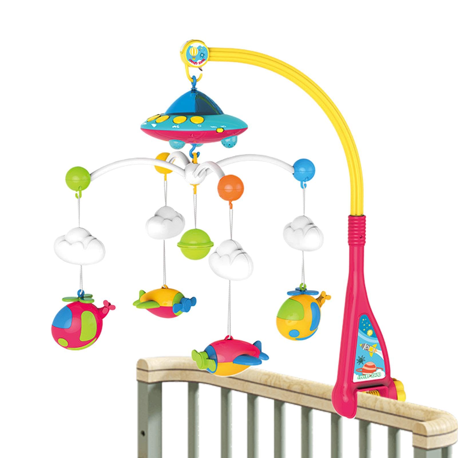 Musical Crib mobile, bébé berceau mobile Lights Fonction Projecteur Bed