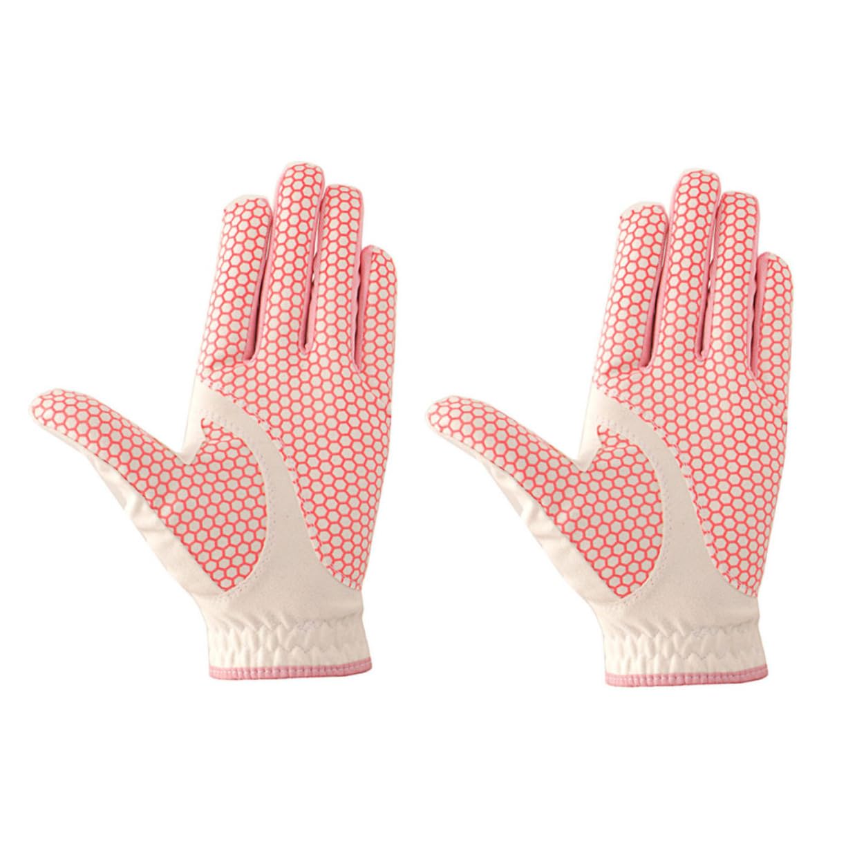 HOLIDYOYO 1Pair Breathable Women Golf Gloves Non Slip Hand Protector with Fit for Comfortable Golfing for Training and Matches of Durable Golfer Accessories