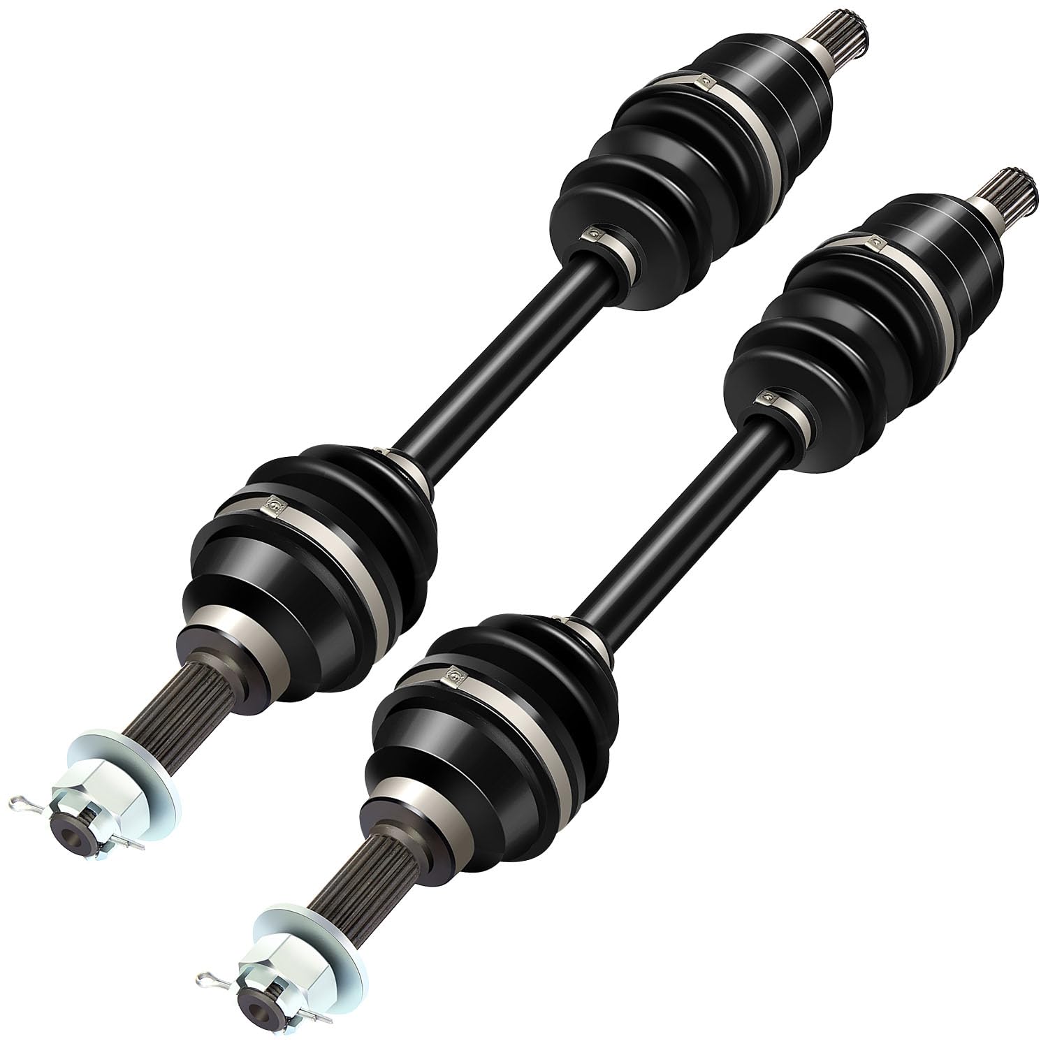 SCITOO Pair Front CV Axle Shaft Assembly for Suzuki King Quad 450 500 750