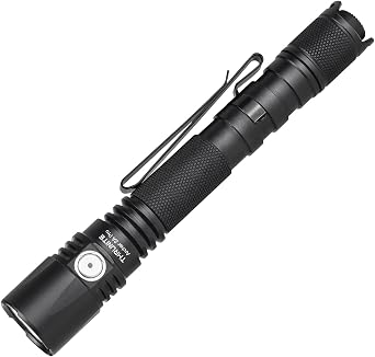 ThruNite Archer 2A Pro Flashlight, 1020 Lumens, 365M Long-Range Throw | USB-C Rechargeable, Dual Switch, Tactical EDC, IPX8 Waterproof, 1.5M Drop Resistant, Camping Hiking Flashlight, Cool White