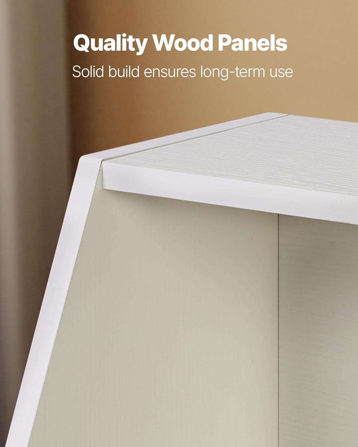 VEVOR Toy Storage Organizer, Wooden Kids Bookshelf with Storage, Toy Storage Cabinet with 2 Mobile Drawers, Kids Storage Organizer for Bedroom, Nursery, Living Room, Entryway, Preschool, White